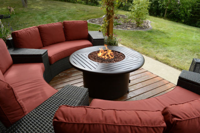 Round Fire Table Edmonton