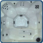 Millennium Split hot tub